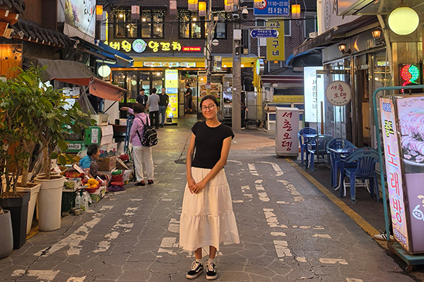 Hannah in South Korea