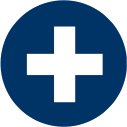 Cross icon for health insurance information
