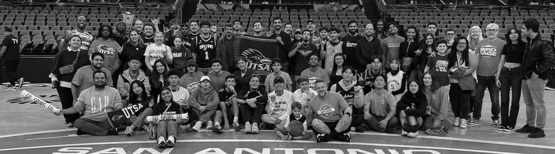 Group photo from Spurs game