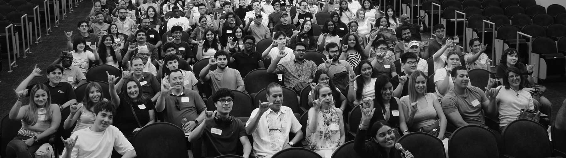 Group photo from Fall orientation
